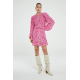 Bibi Long Sleeve Blouse | Pink Bisous