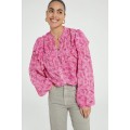 Bibi Long Sleeve Blouse | Pink Bisous