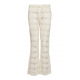Wilma Crochet Pants | Bone White