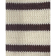 Lisa Singlet | Brown/Offwhite Stripe