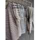 Lisa Singlet | Brown/Offwhite Stripe