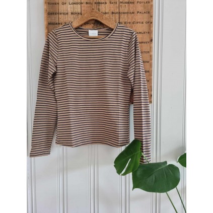 Lisa LS | Stripe Blue/Camel
