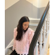 Miramar Cotton Top | Pastel Pink | M/L