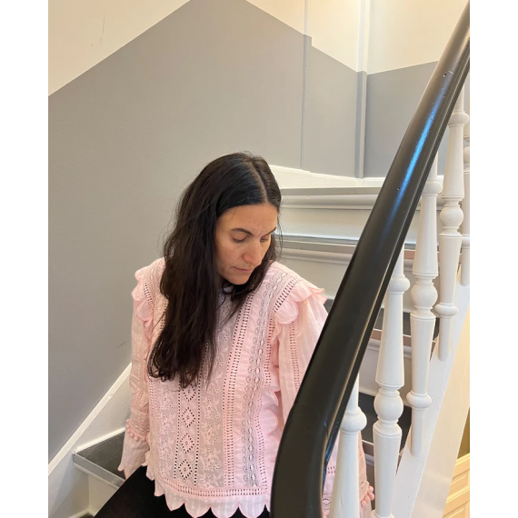 Miramar Cotton Top | Pastel Pink | M/L