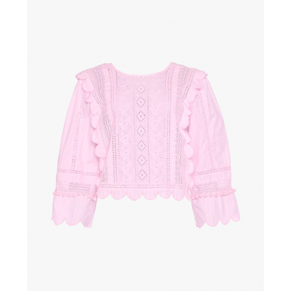 Miramar Cotton Top | Pastel Pink | M/L