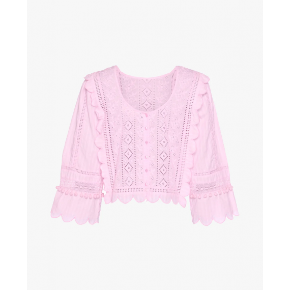 Miramar Cotton Top | Pastel Pink | M/L