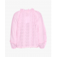 Bertha Cotton Top | Pastel Pink