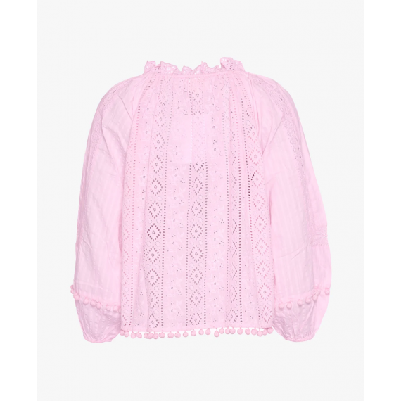 Bertha Cotton Top | Pastel Pink
