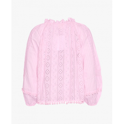 Bertha Cotton Top | Pastel Pink