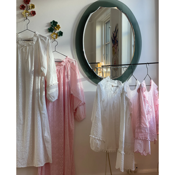 Bertha Cotton Top | Pastel Pink