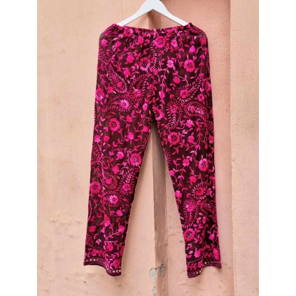 Asta Phulkari Pants | E53 | M/L