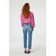 Belle Blouse | Bubble Gum Pink