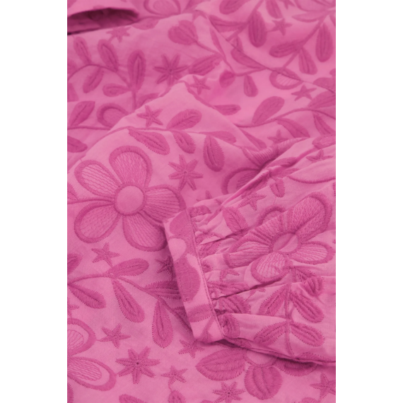 Belle Blouse | Bubble Gum Pink