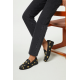 Luna Loafer | Black/Gold