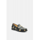 Luna Loafer | Black/Gold