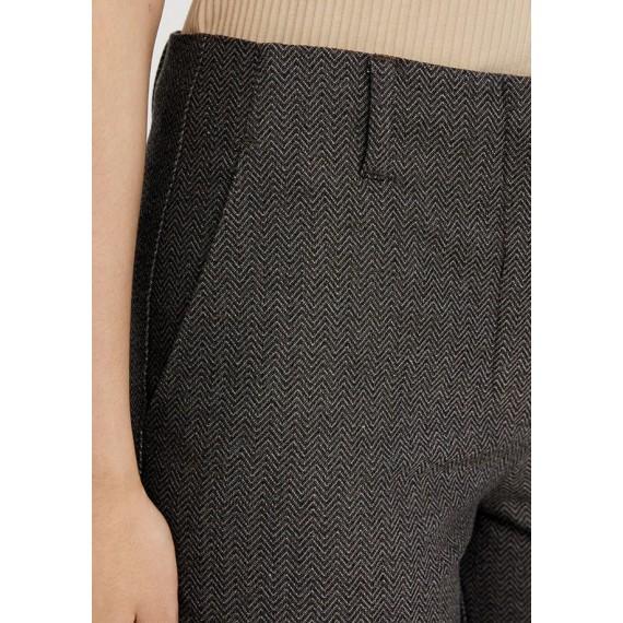 Julia | Sepia Herringbone