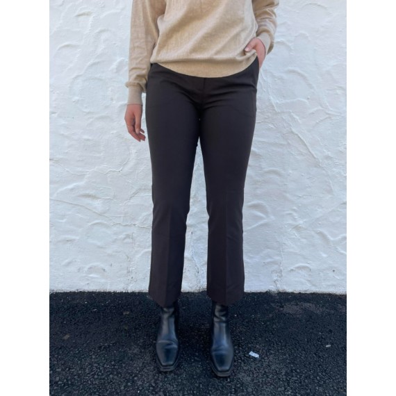 Clara Ankle | Dark Brown Melange