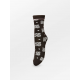 Mollie Visca Sock | Hot Fudge Brown