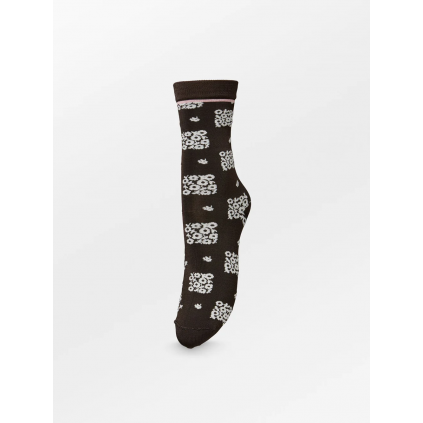 Mollie Visca Sock | Hot Fudge Brown