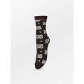 Mollie Visca Sock | Hot Fudge Brown