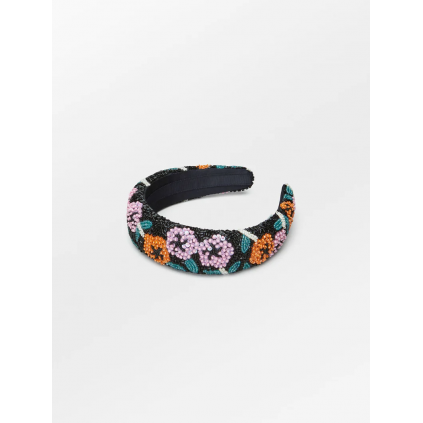 Rosie Beaded Hairbrace | Lavender Lustre