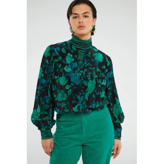 Resa Blouse | Green Chacha