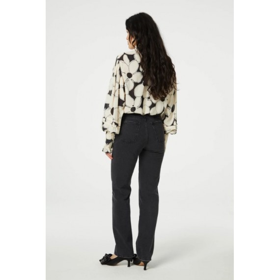 Xena Top | Creme Super Flower