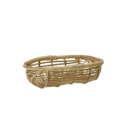 Rattan Bread Basket Oval S