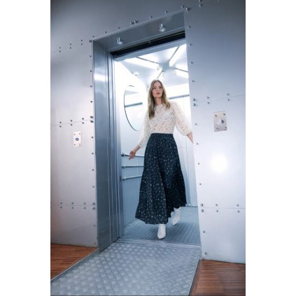 Sunset Skirt | Washed Black