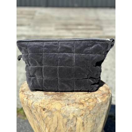 Toalettmappe Velour | Black