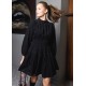 Jeanne Dress | Oil Black