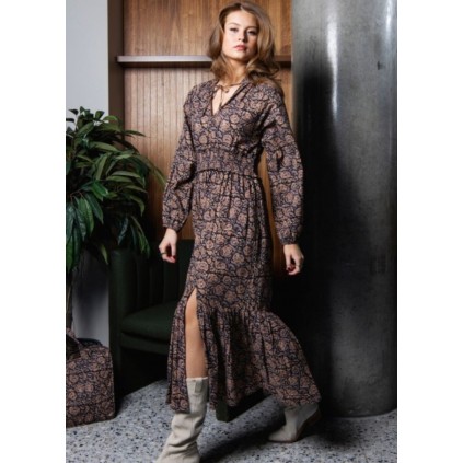 Vanessa Dress | Block Print