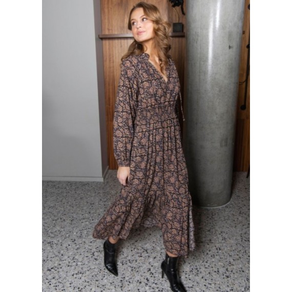 Vanessa Dress | Block Print