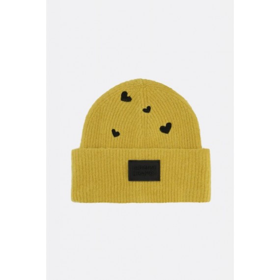 Lidia Beanie | Dijon Yellow