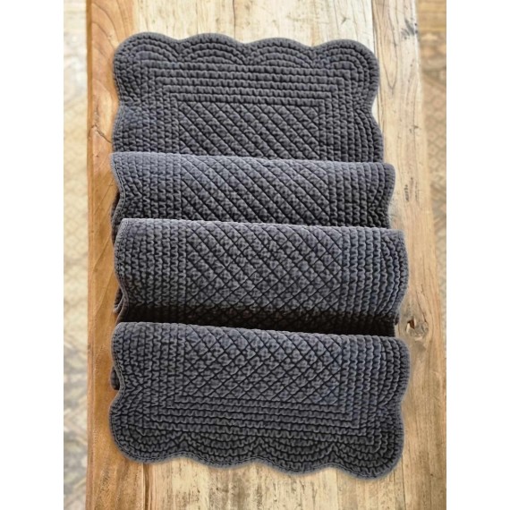 Løper Velour | Black