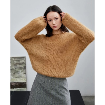 Adona Knit | Ocher Melange