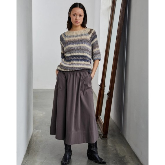 Alberta Knit | Brown Combi