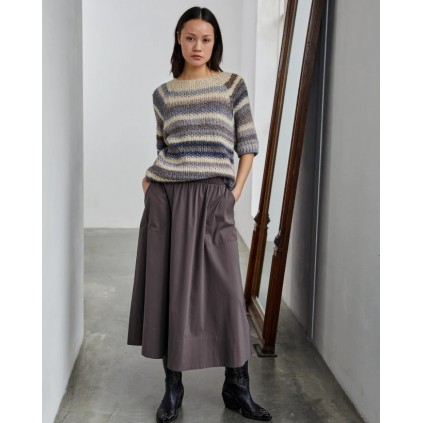 Alberta Knit | Brown Combi