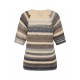 Alberta Knit | Brown Combi