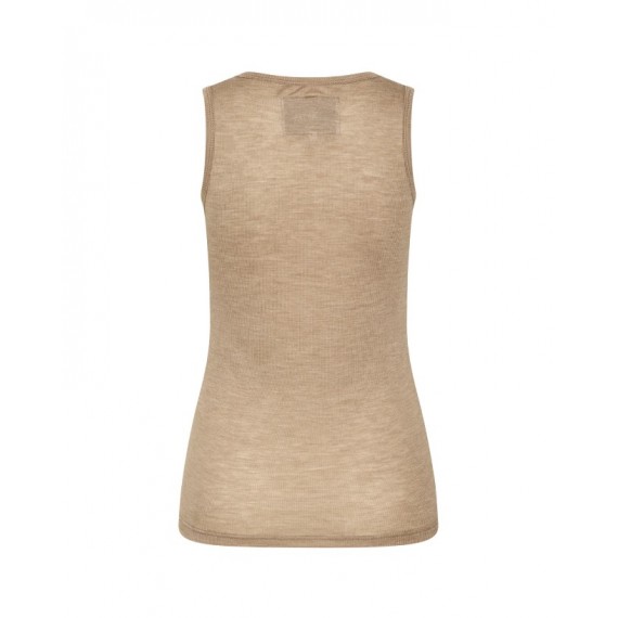 Marie Singlet | Light Sand Melange