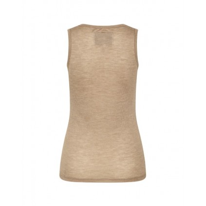 Marie Singlet | Light Sand Melange