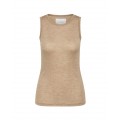 Marie Singlet | Light Sand Melange