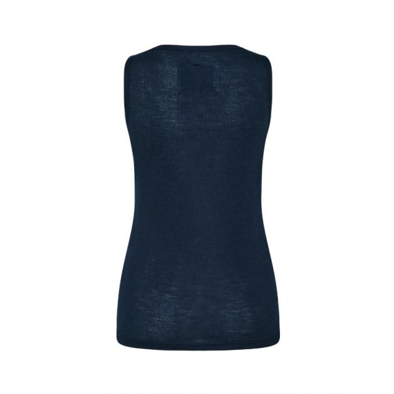 Marie Singlet | Navy Melange