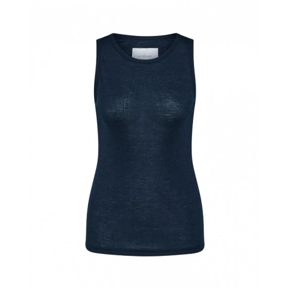 Marie Singlet | Navy Melange