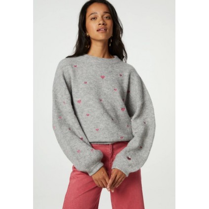 Lidia Pullover | Grey Melange