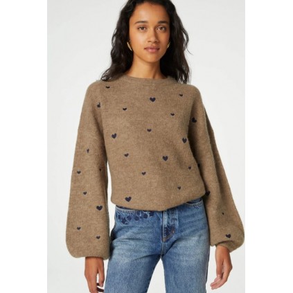Lidia Pullover | Toffee Melange
