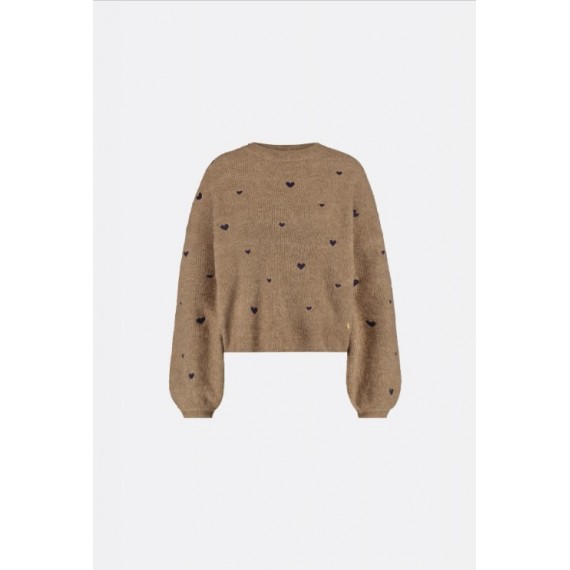 Lidia Pullover | Toffee Melange