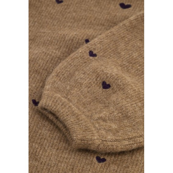 Lidia Pullover | Toffee Melange