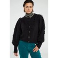Pop Cardigan | Black