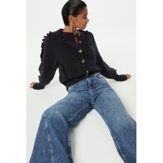 Pop Cardigan | Black